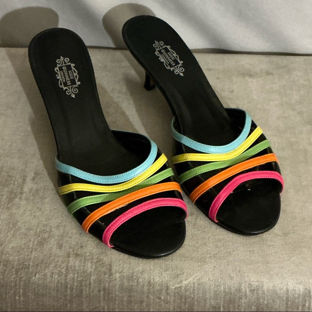 LuLu Guinness London Multicolor Sandals